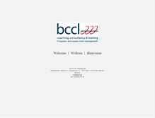 Tablet Screenshot of bccl.be